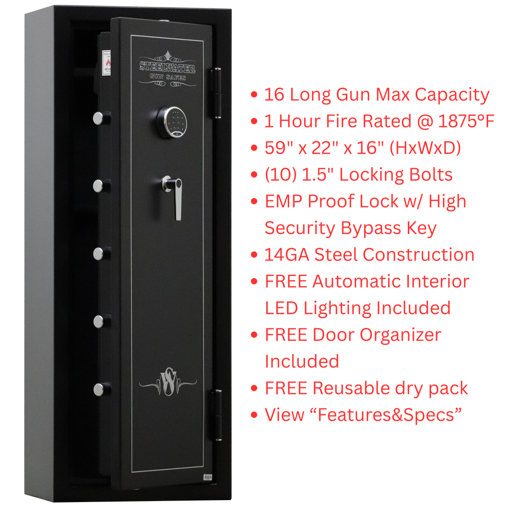 Steelwater EG592216 gun safe