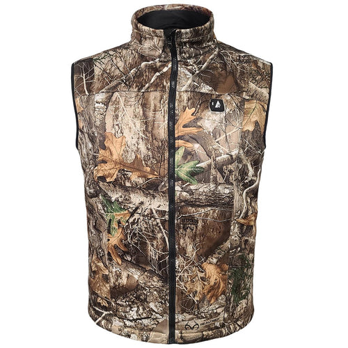 ActionHeat 5V Men's Battery Heated Hunting Vest - Realtree Edge