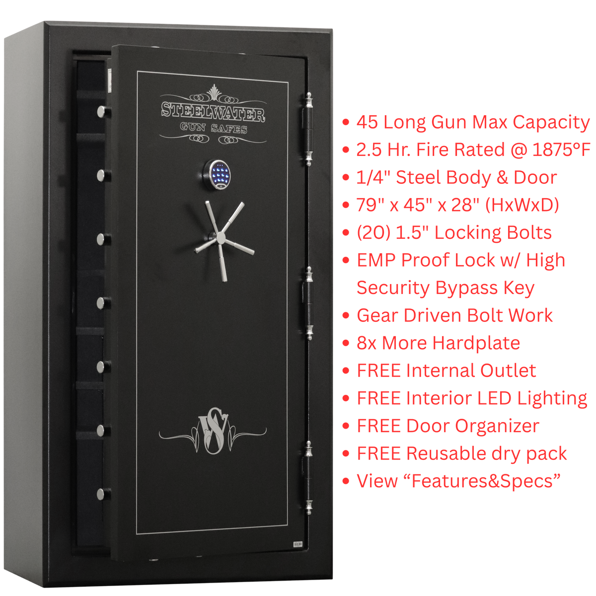 Steelwater MAX794528 gun safe
