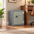 Steelwater BFB-685 safe shown in a real home